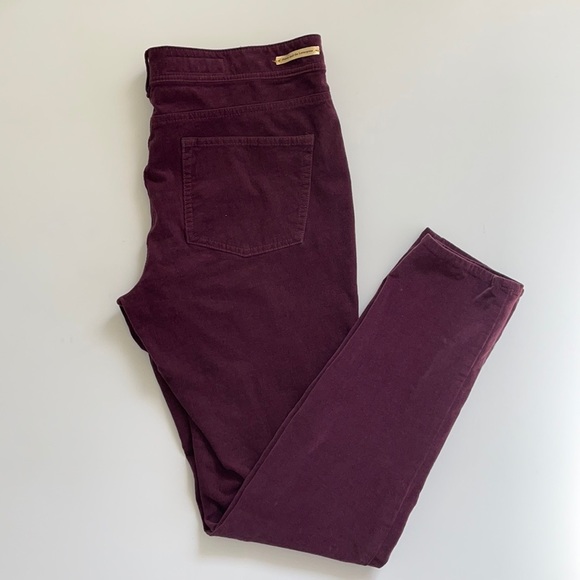 Pilcro & the Letterpress Mauve Curduroy Pants - Picture 5 of 12